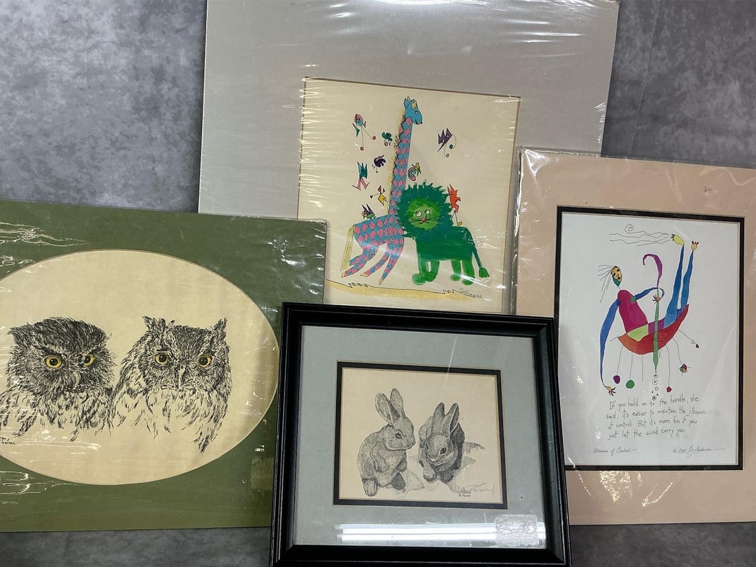 Pen & Ink, Painting, and Prints (1 of 10)