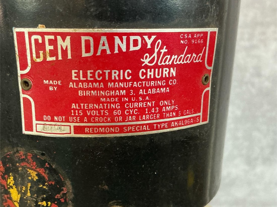 Gem Dandy Electric Churn - 3