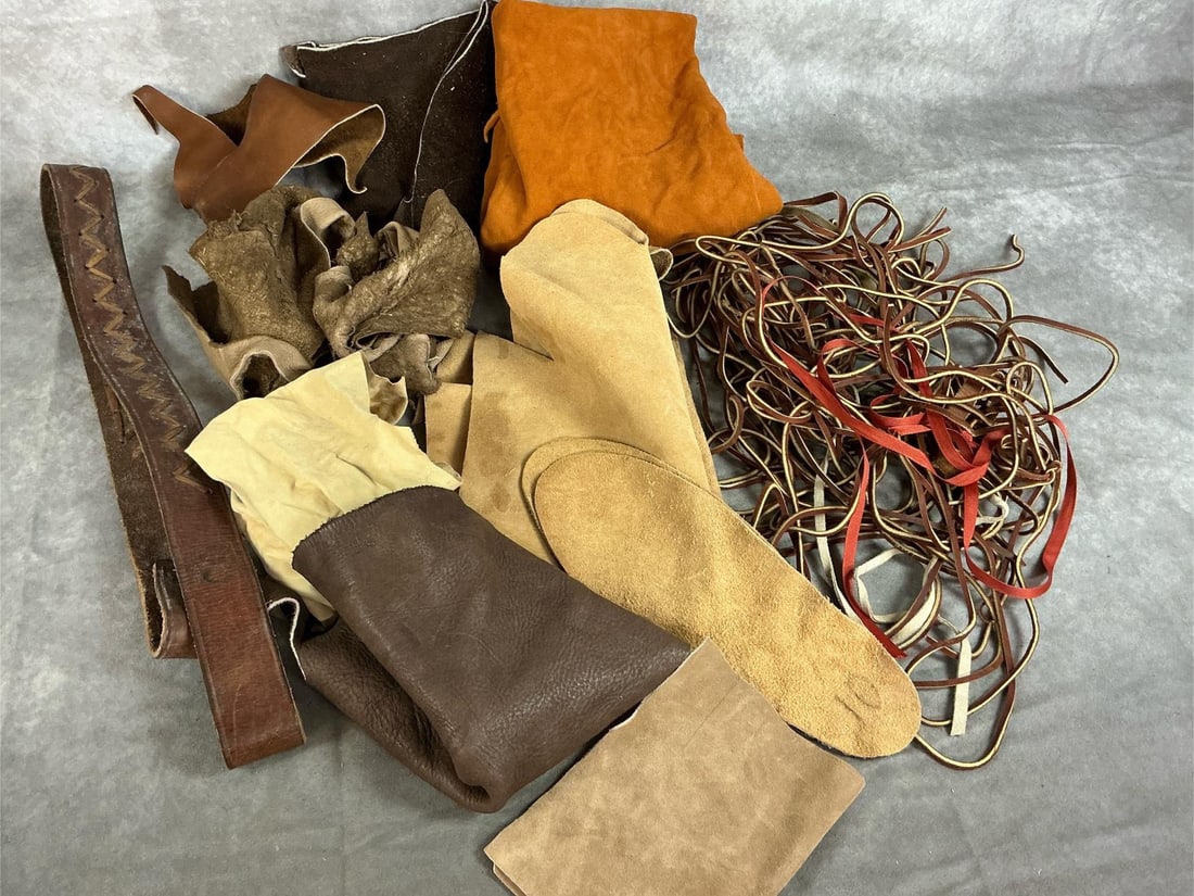 Variety of Leather Pieces (1 of 7)