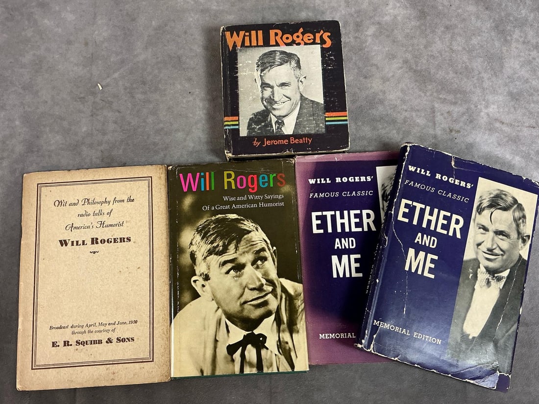 Will Rogers Books - 2