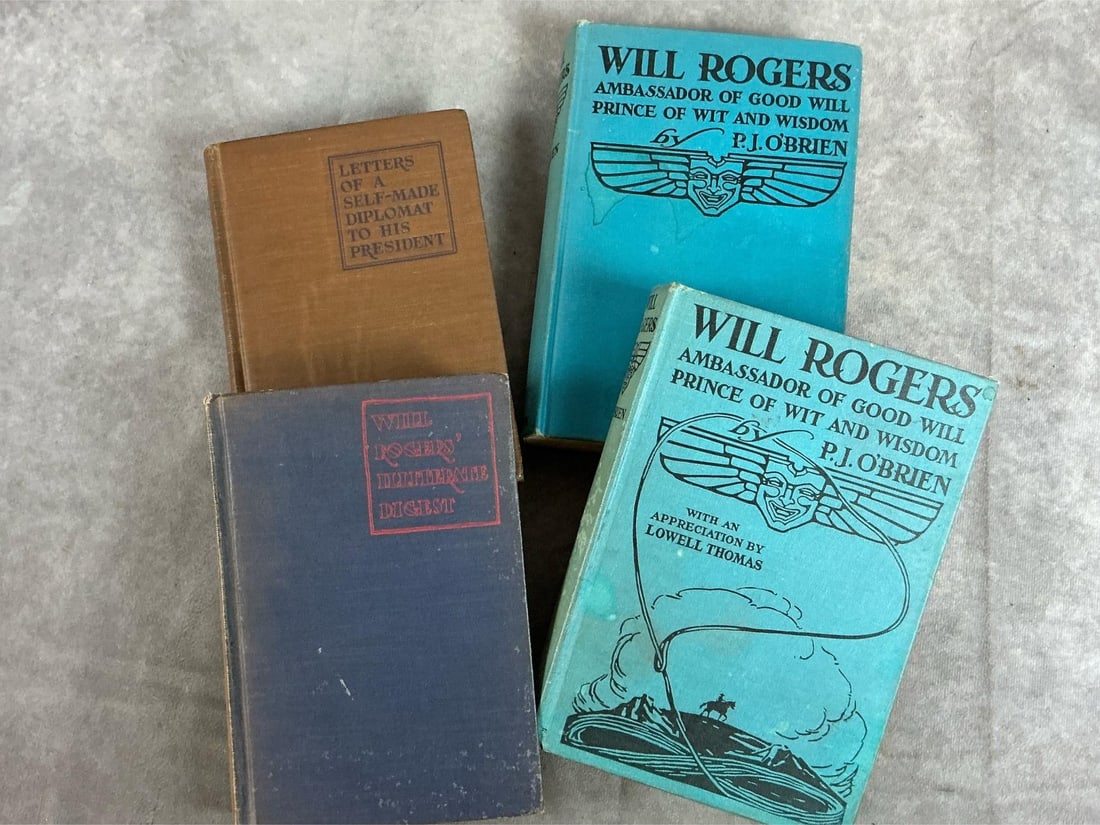 Will Rogers Books - 3