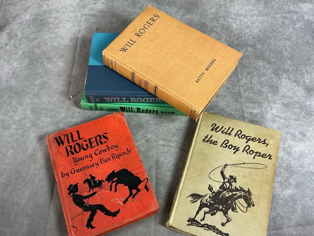 Will Rogers Books - 4