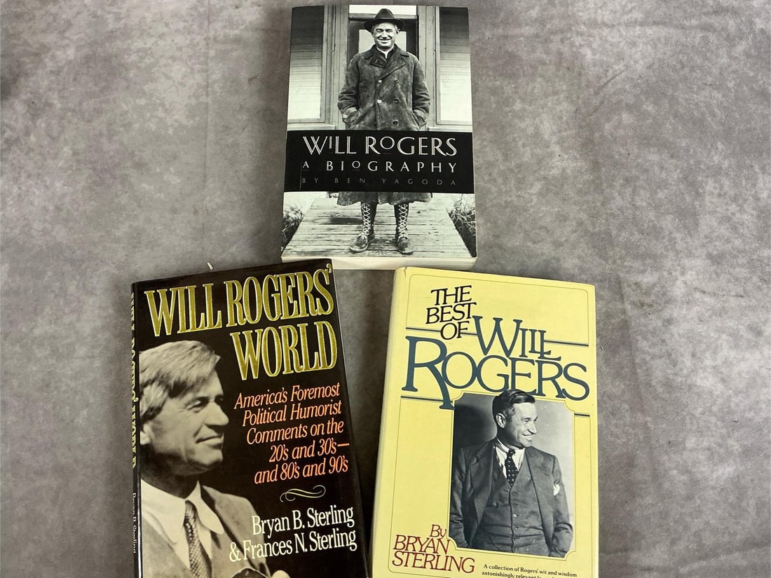 Will Rogers Books - 5