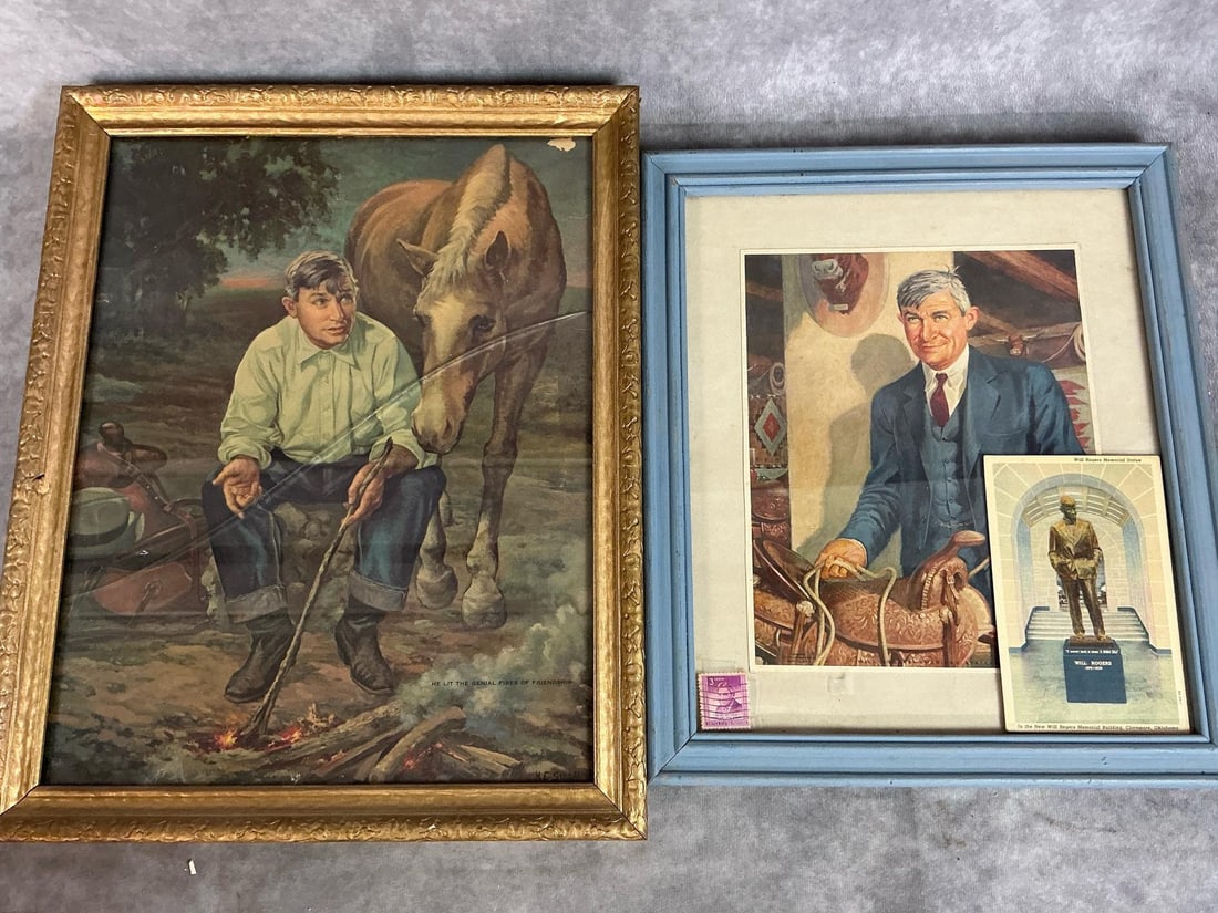 Will Rogers Memorabilia - 2
