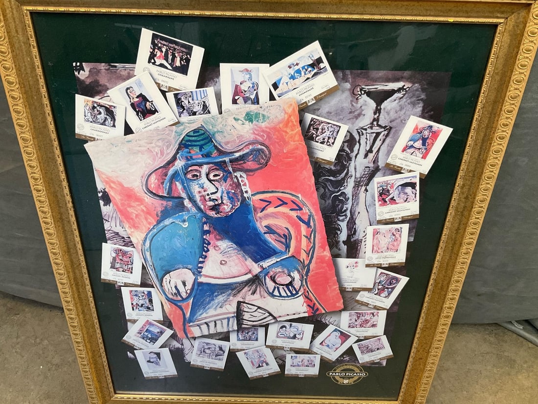 Picasso Wine Label Print - 2