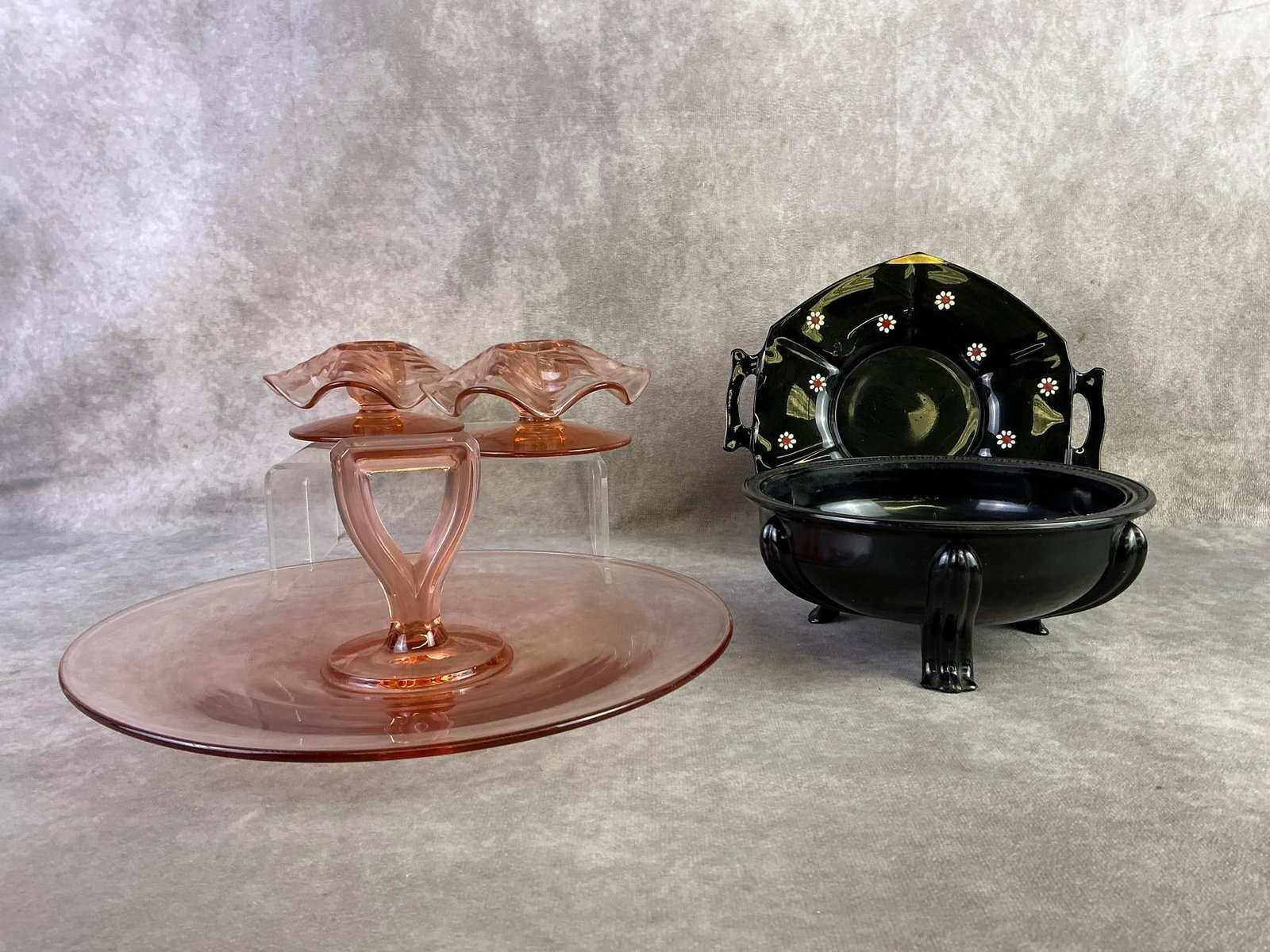 Pink Depression Glass & More (1 of 8)