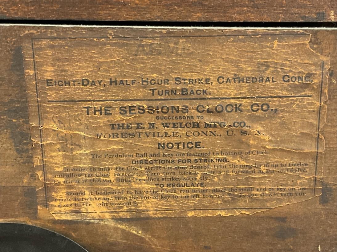 Sessions Mantel Clock - 4