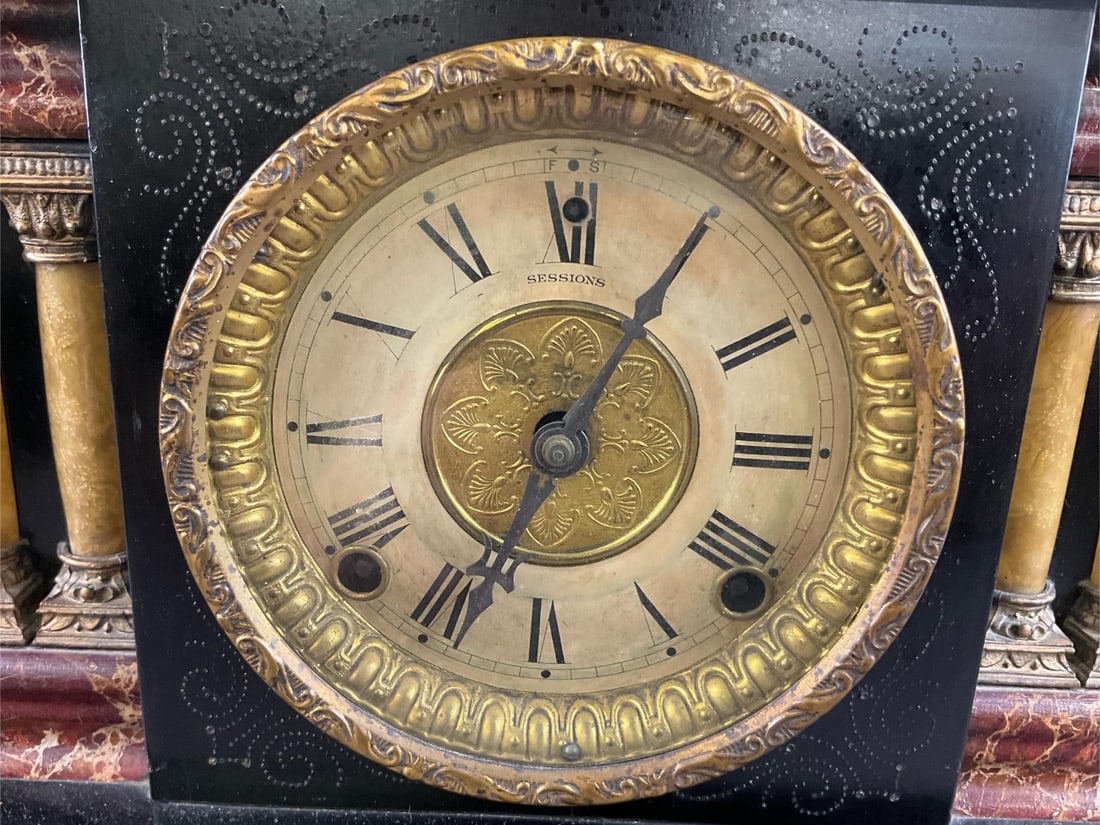 Sessions Mantel Clock - 8