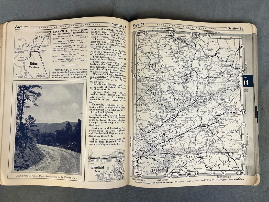 Auto Tour Books - 2