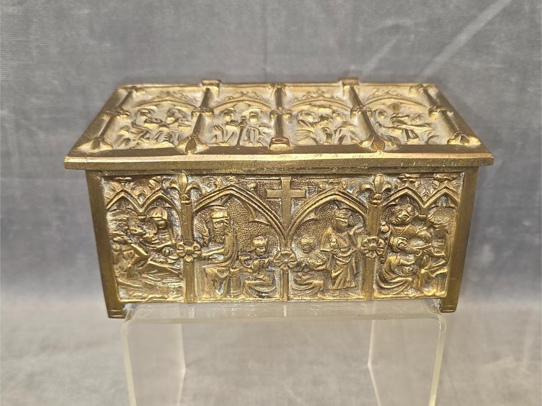 Brass Reliquary Box - 2