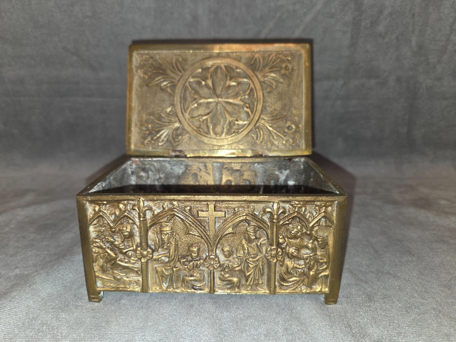 Brass Reliquary Box - 3