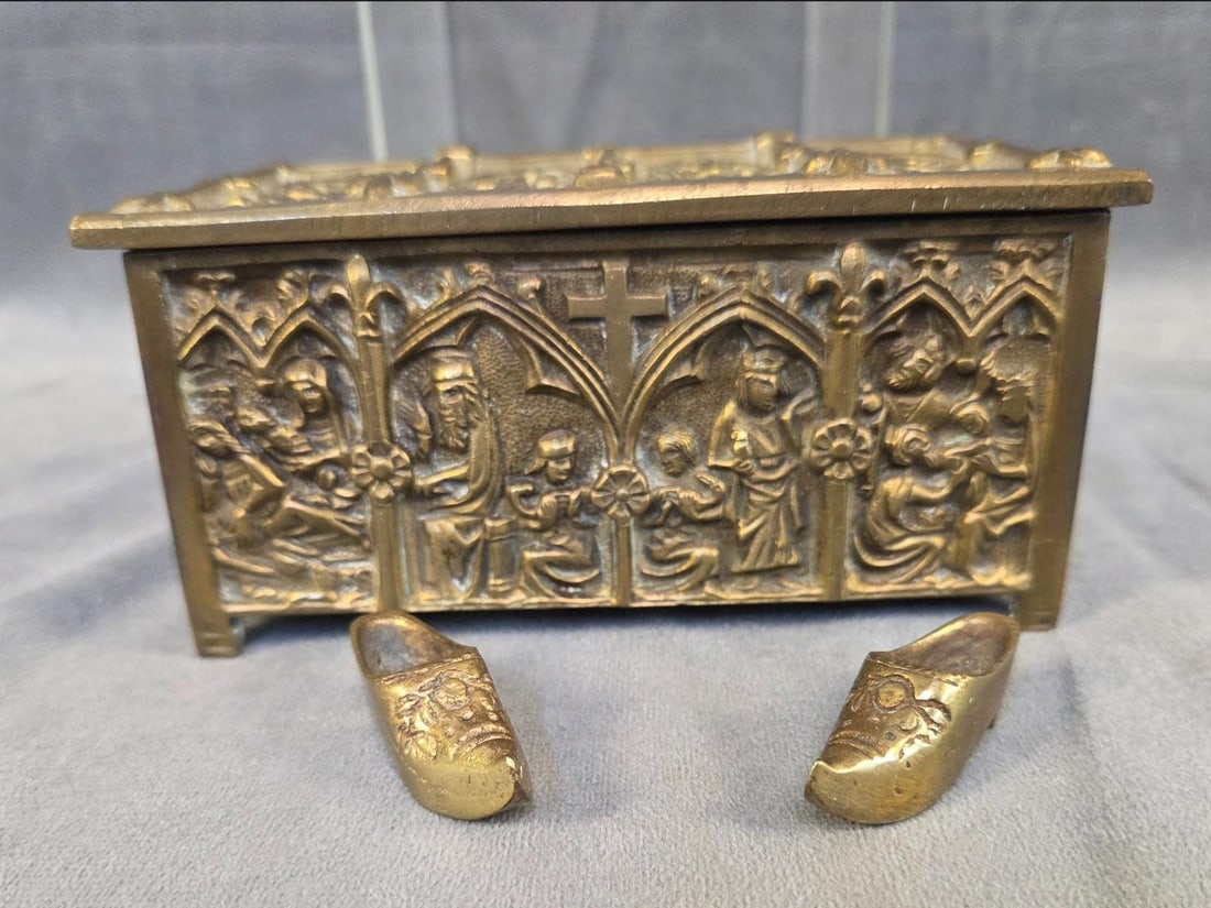 Brass Reliquary Box - 5