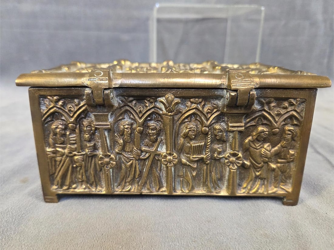 Brass Reliquary Box - 8