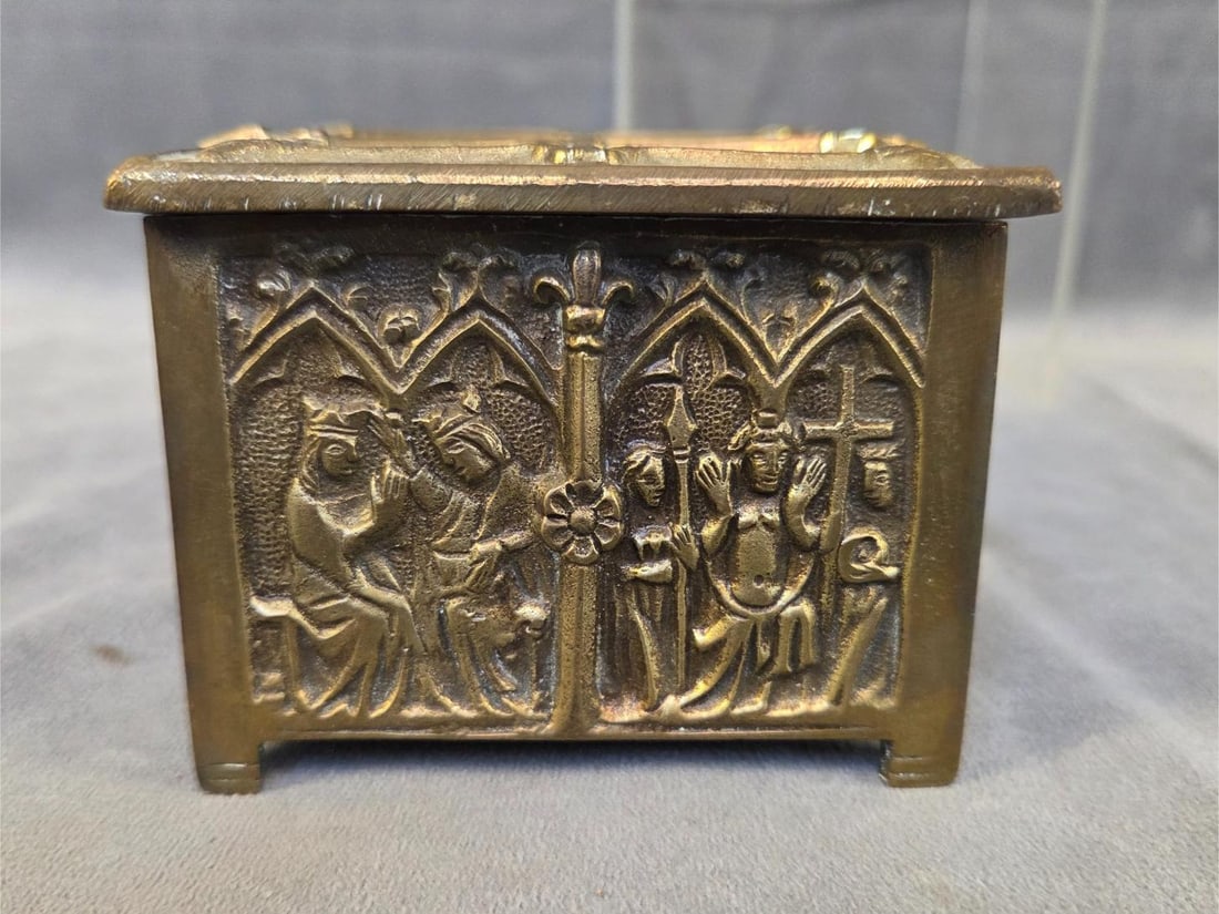 Brass Reliquary Box - 9