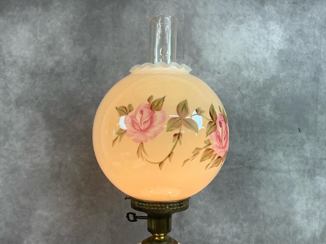 Two Globe Parlor Lamp - 2