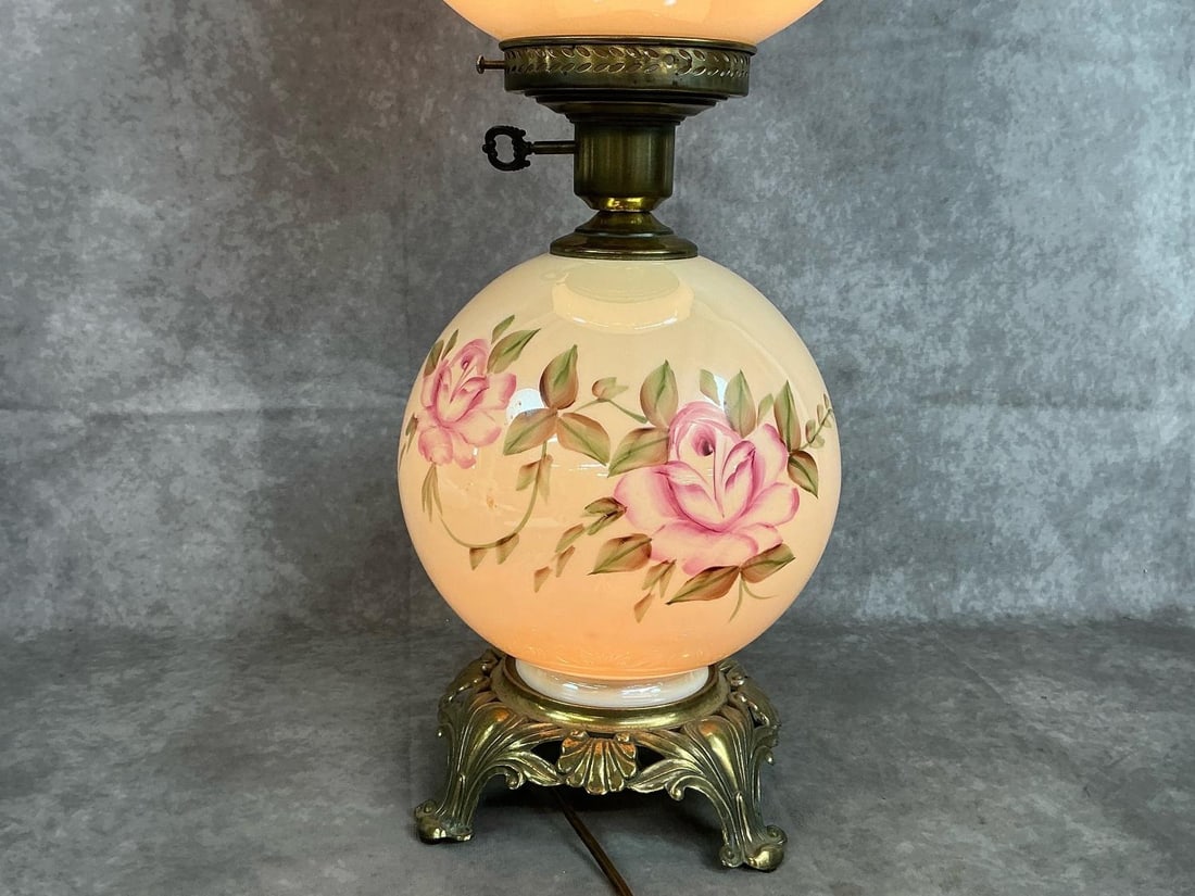 Two Globe Parlor Lamp - 3