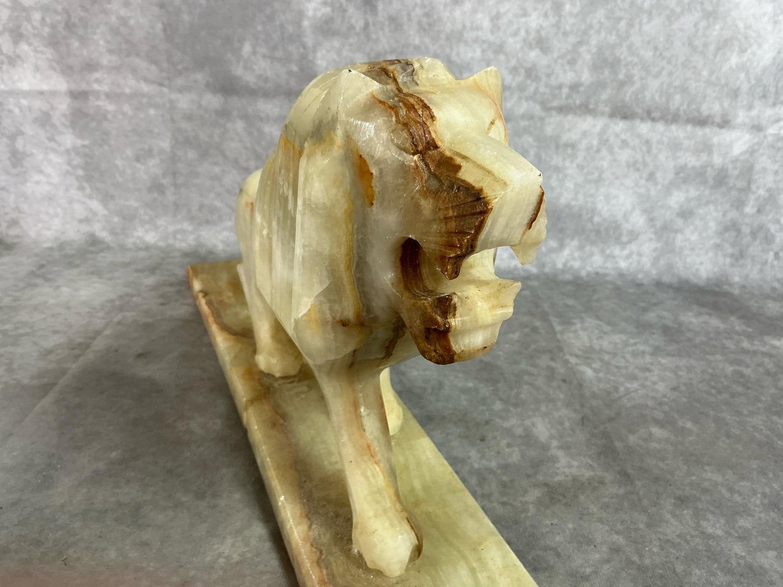 Marble Lion Sculpture - 5
