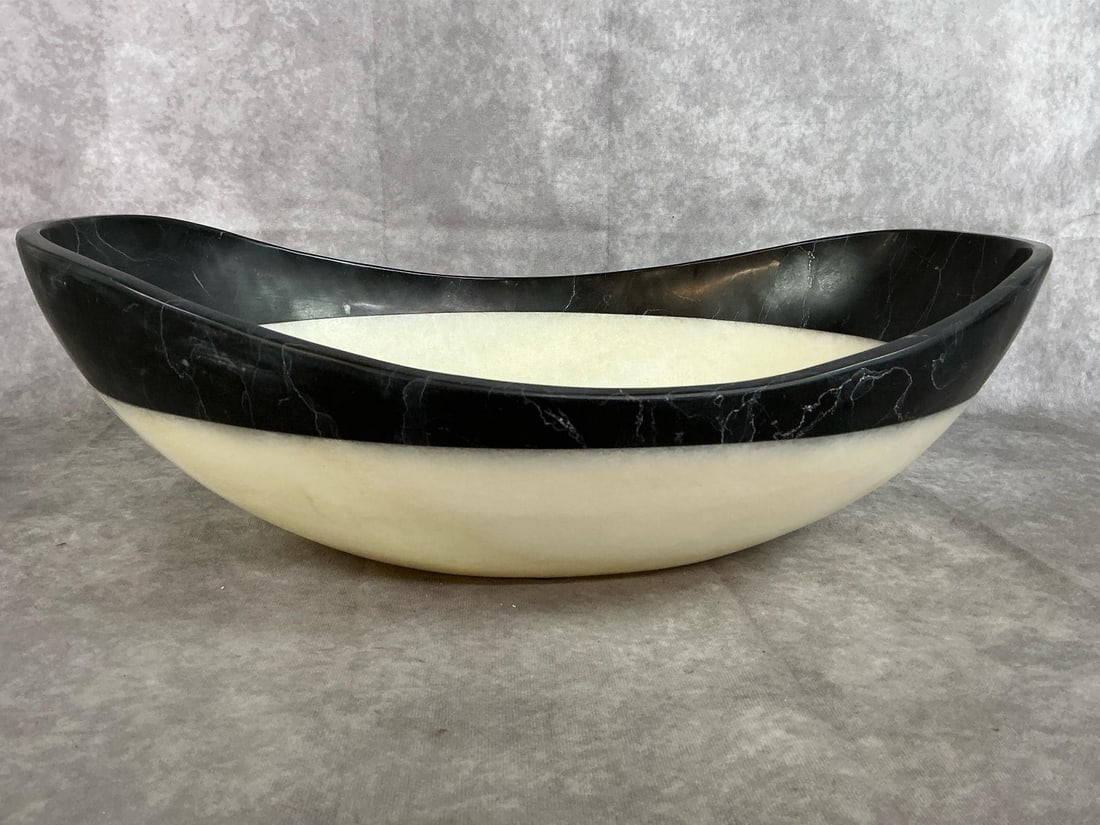 Decorative Stone Bowl (1 of 4)