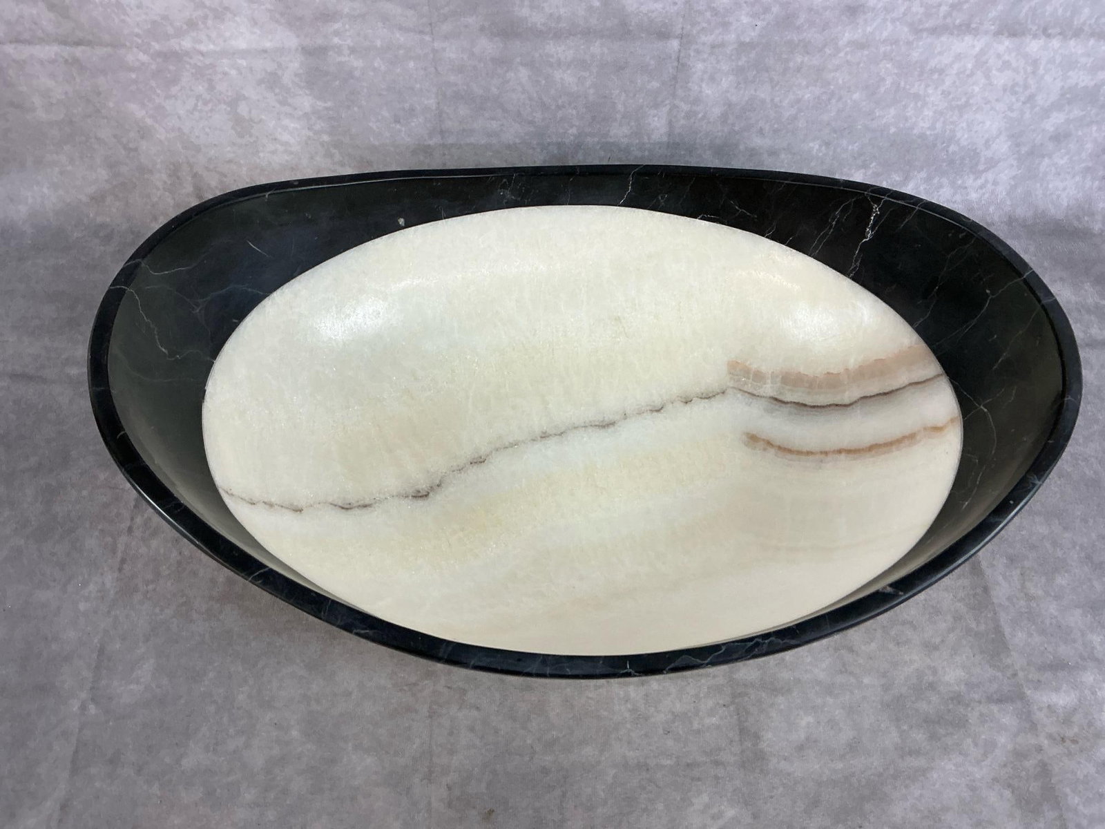 Decorative Stone Bowl - 2