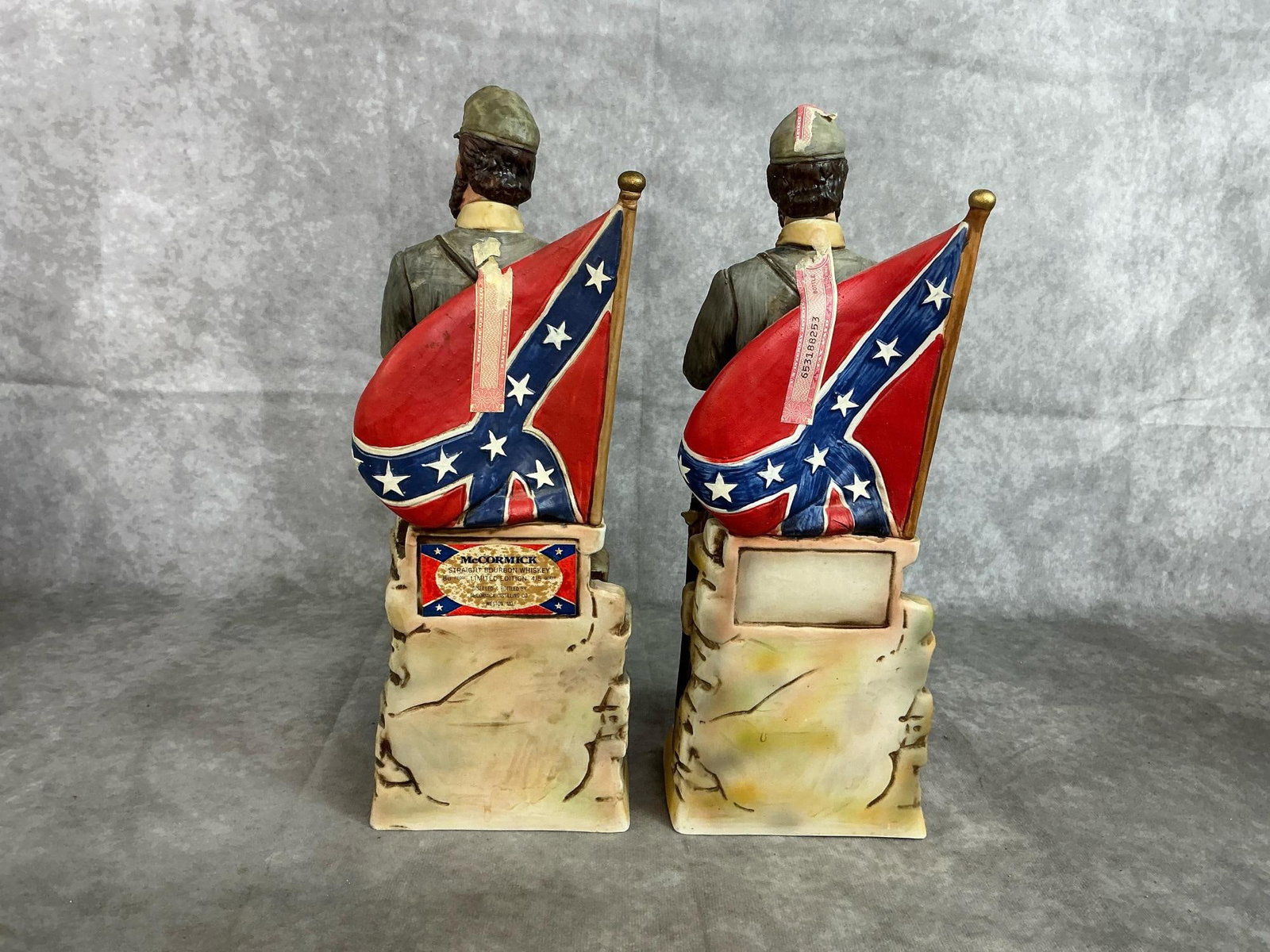 McCormick Whisky Bottle Figures - 2