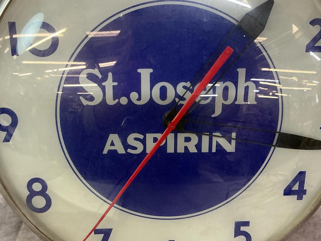 St Joseph Aspirin Clock - 2