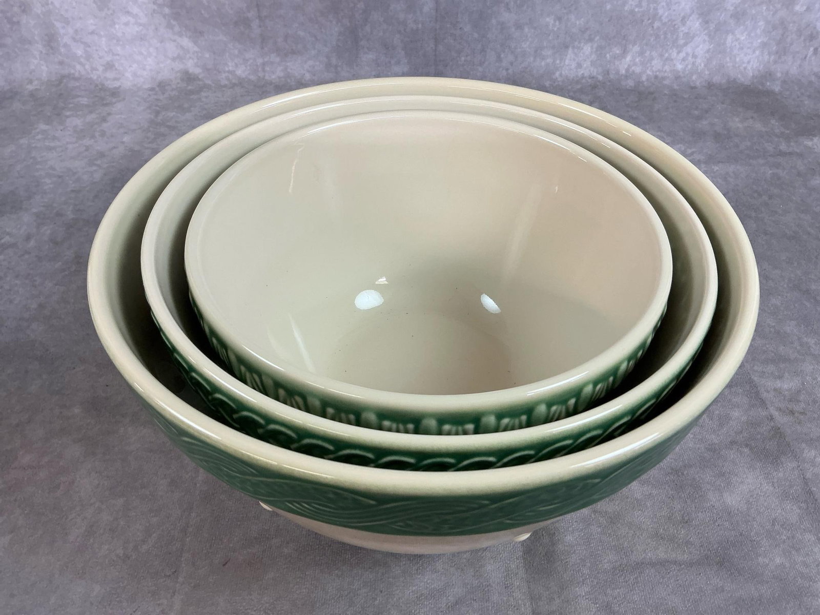 Longaberger Nesting Mixing Bowls - 6