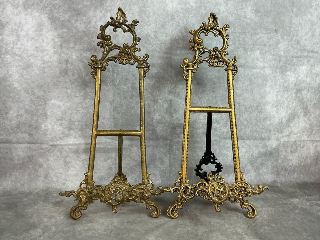 Rococo Style Easels & Candelabra - 2