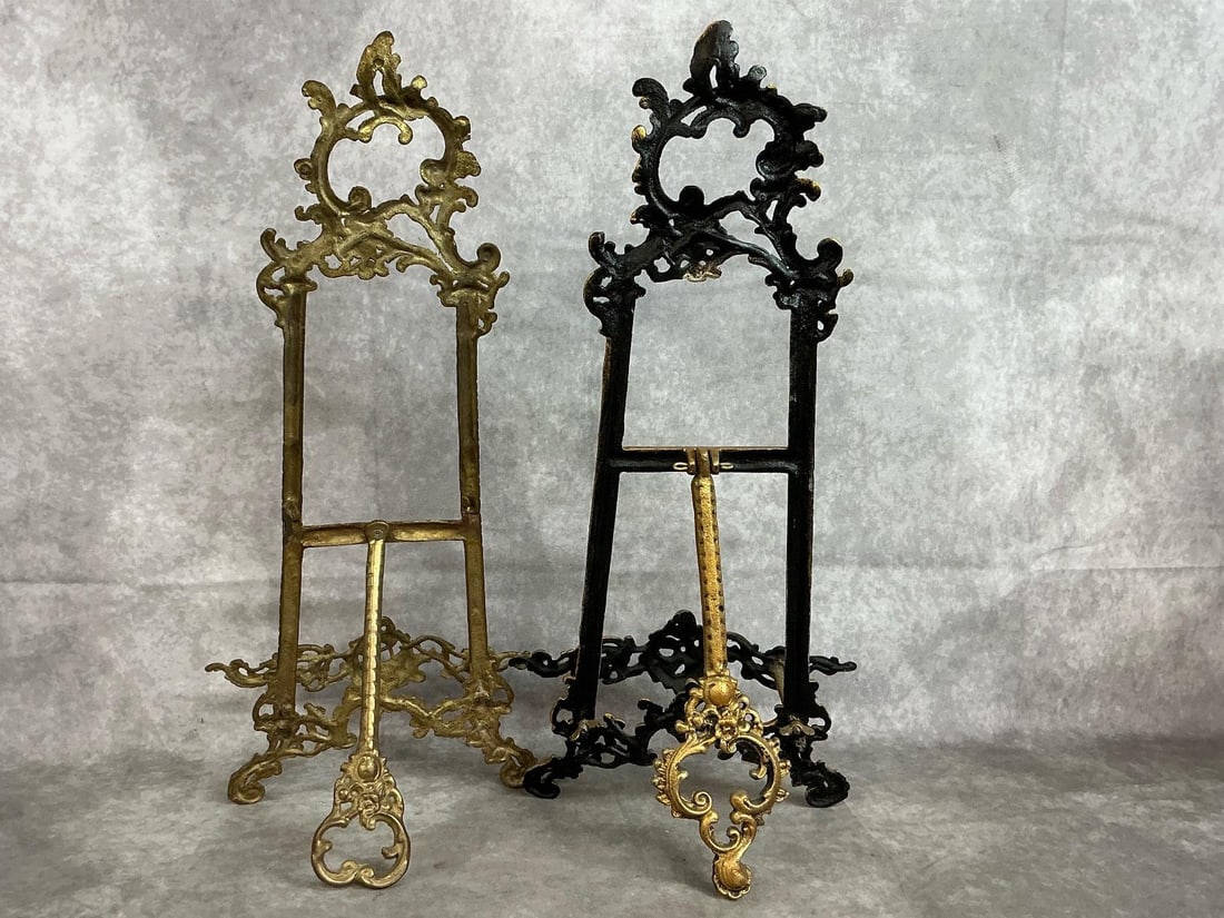 Rococo Style Easels & Candelabra - 3