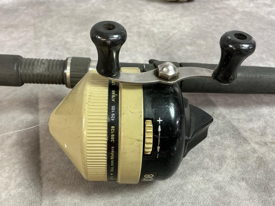 Zebco Reels with Assorted Rods - 4