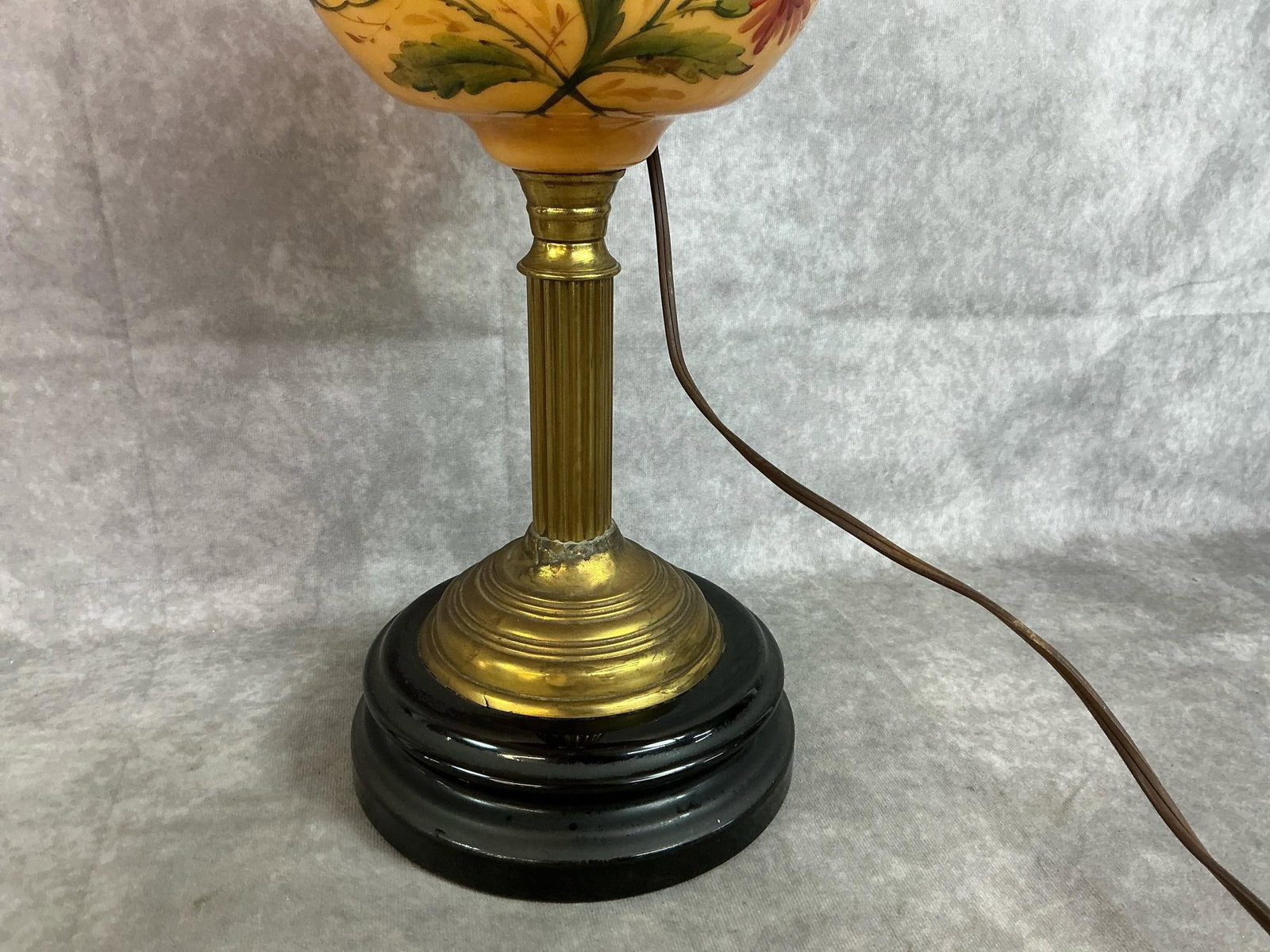 Antique Converted Oil Lamp - 3