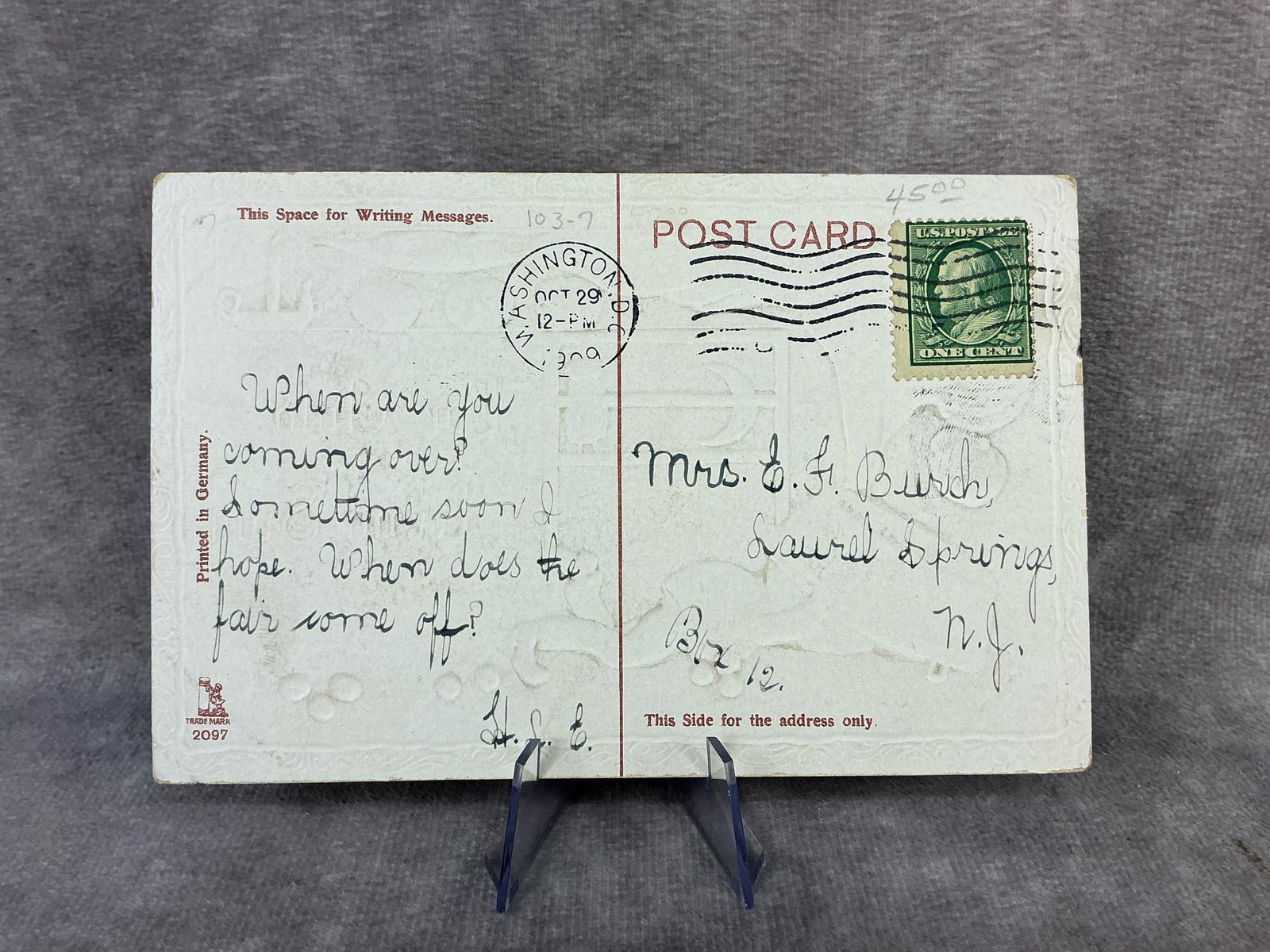 Halloween Postcards - 7