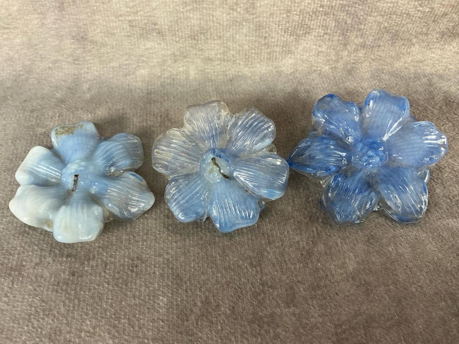 Victorian Glass Tiebacks - 5