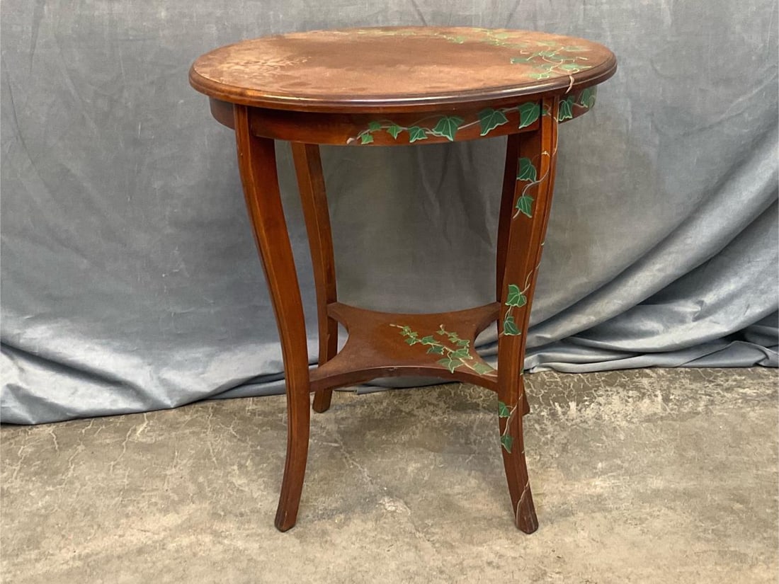 Decorated Side Table - 2