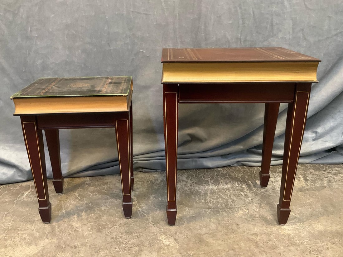 Two Decorative Book Stools - 3