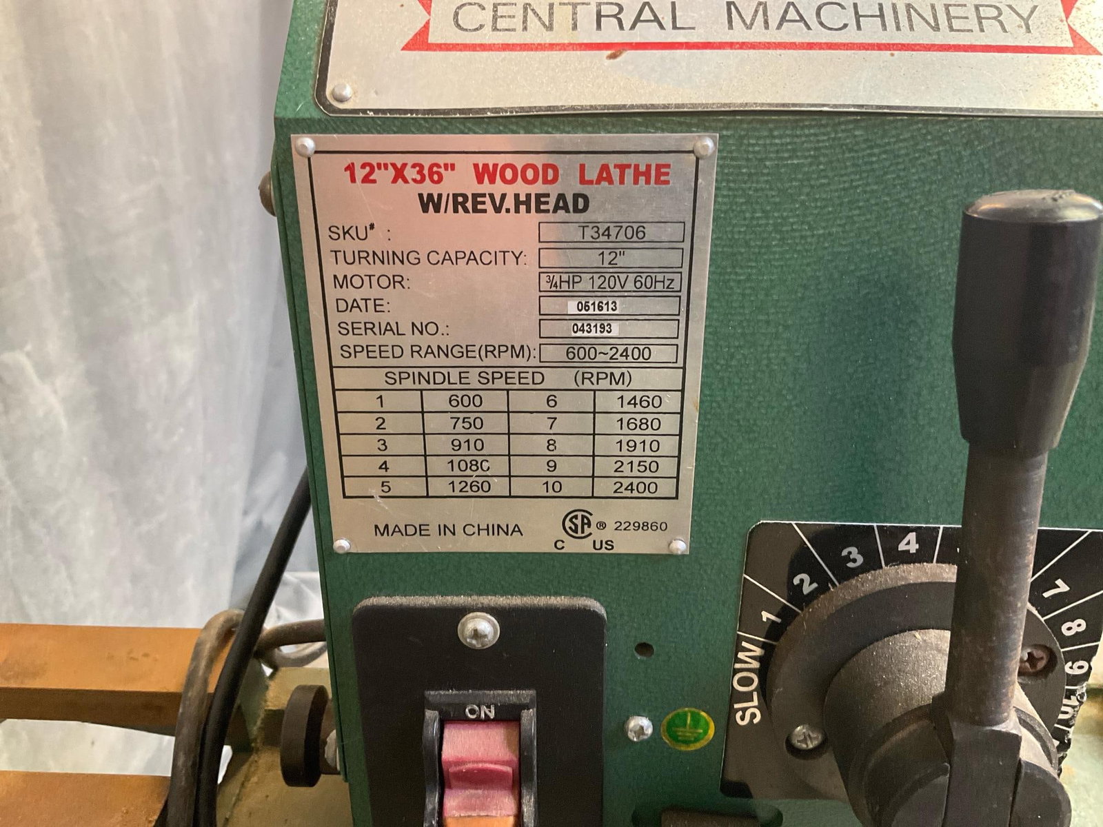 Wood Lathe - 6