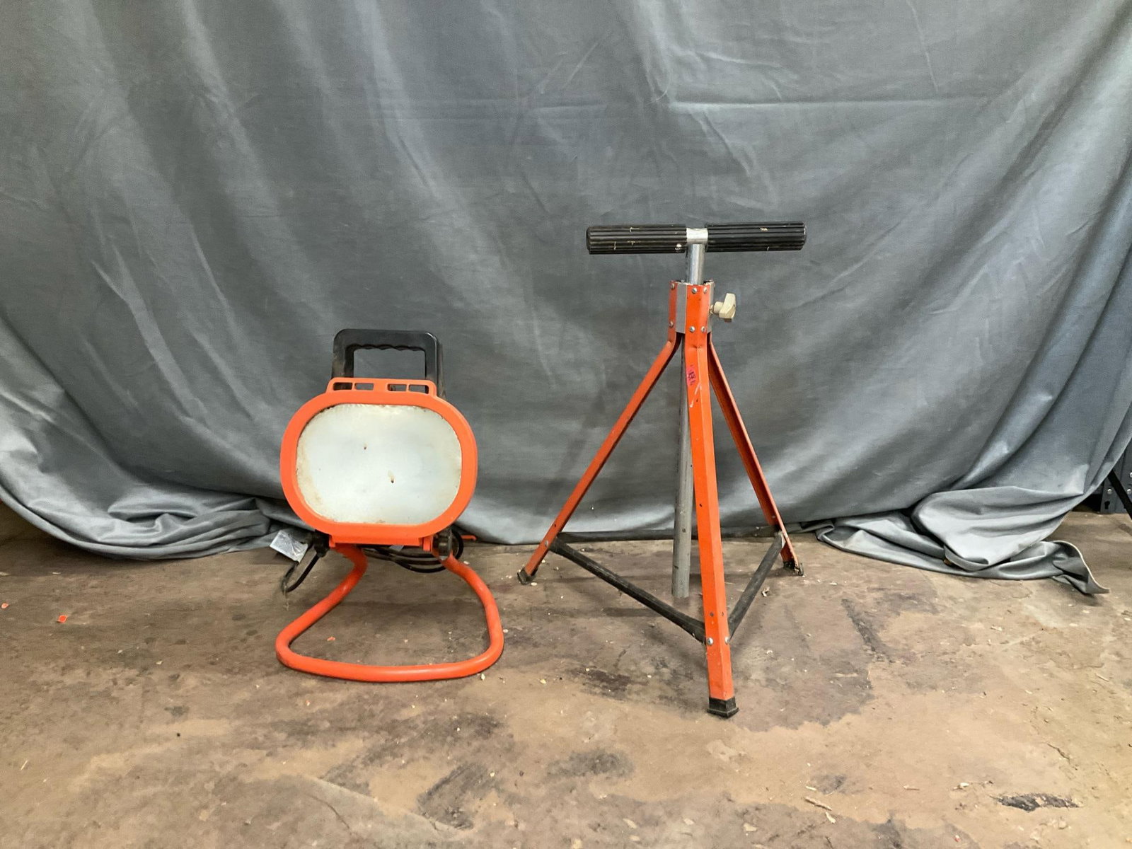Work Light and Saw Horse - 2