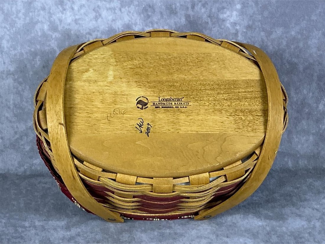 Longaberger Ice Bucket & Baskets - 11