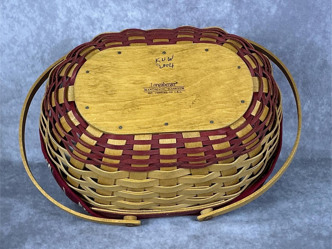 Longaberger Ice Bucket & Baskets - 9