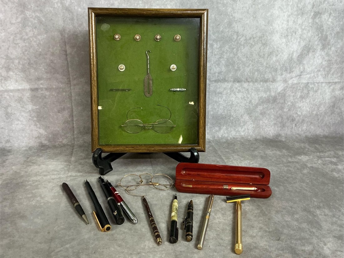 Eyeglass Box, Fountain Pens & More (1 of 7)