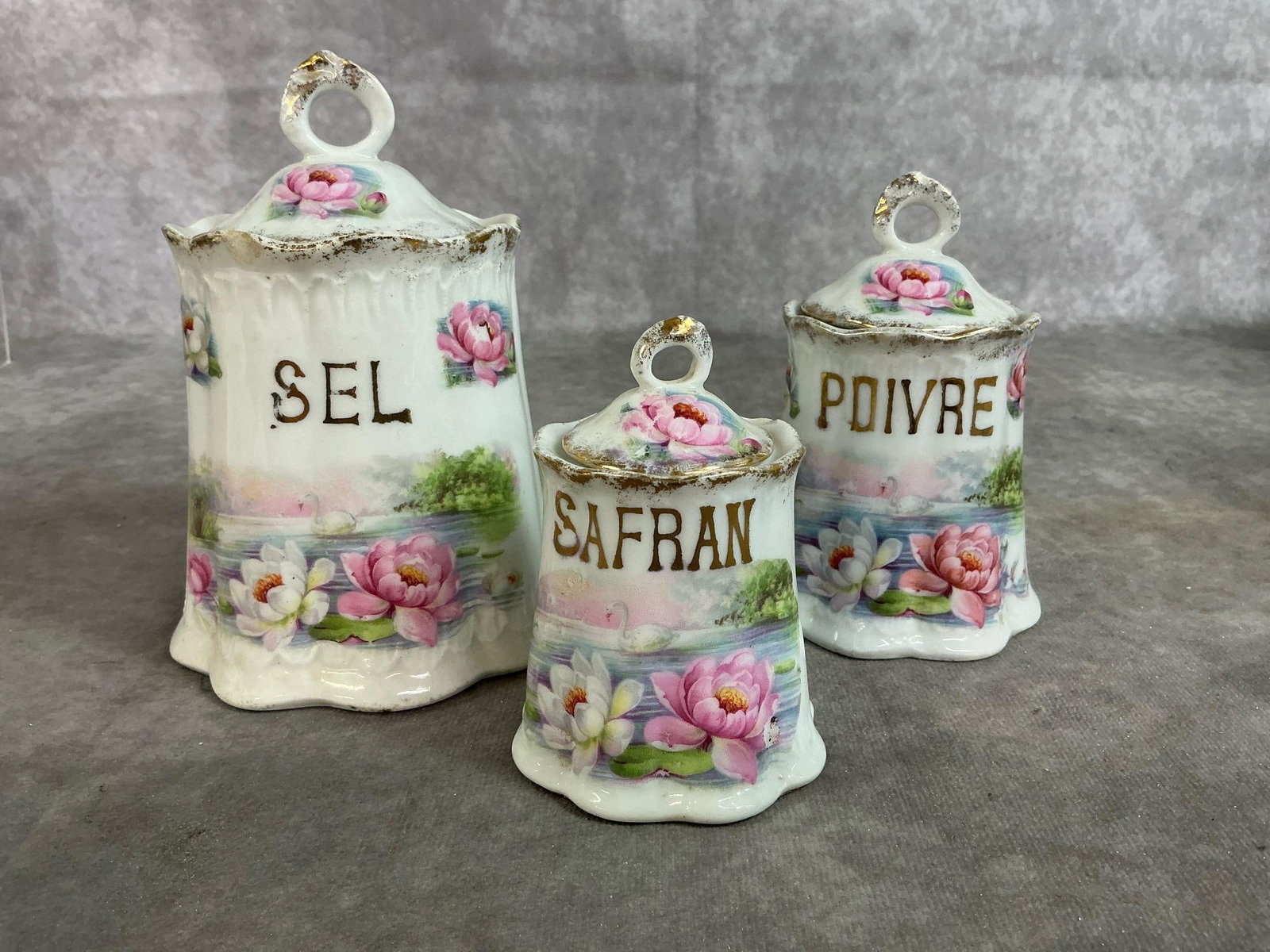 Vanity & Kitchen Painted Porcelain - 2