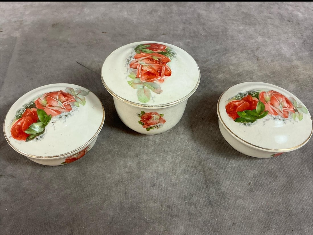 Vanity & Kitchen Painted Porcelain - 6