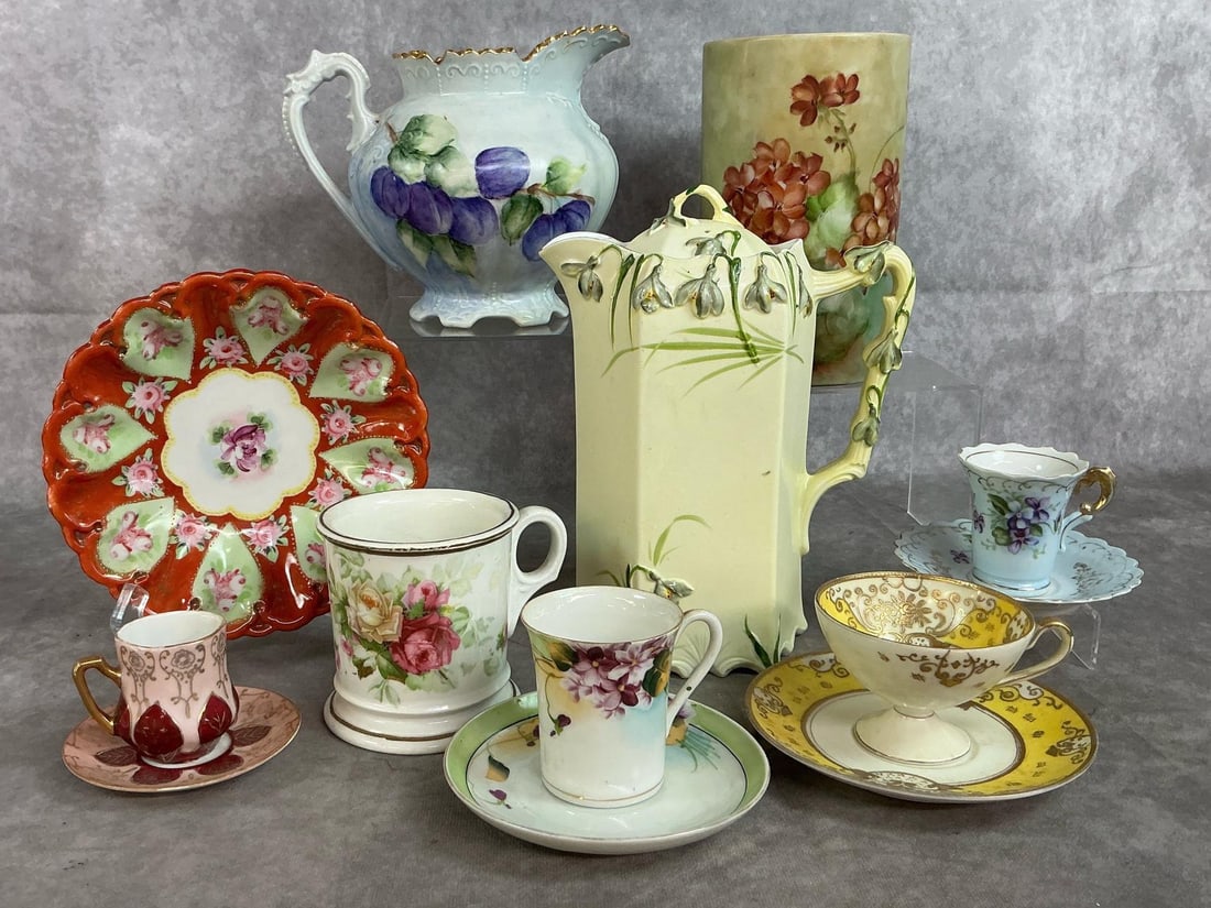 Fine Porcelain Pitchers, Cups and Saucers and More (1 of 11)