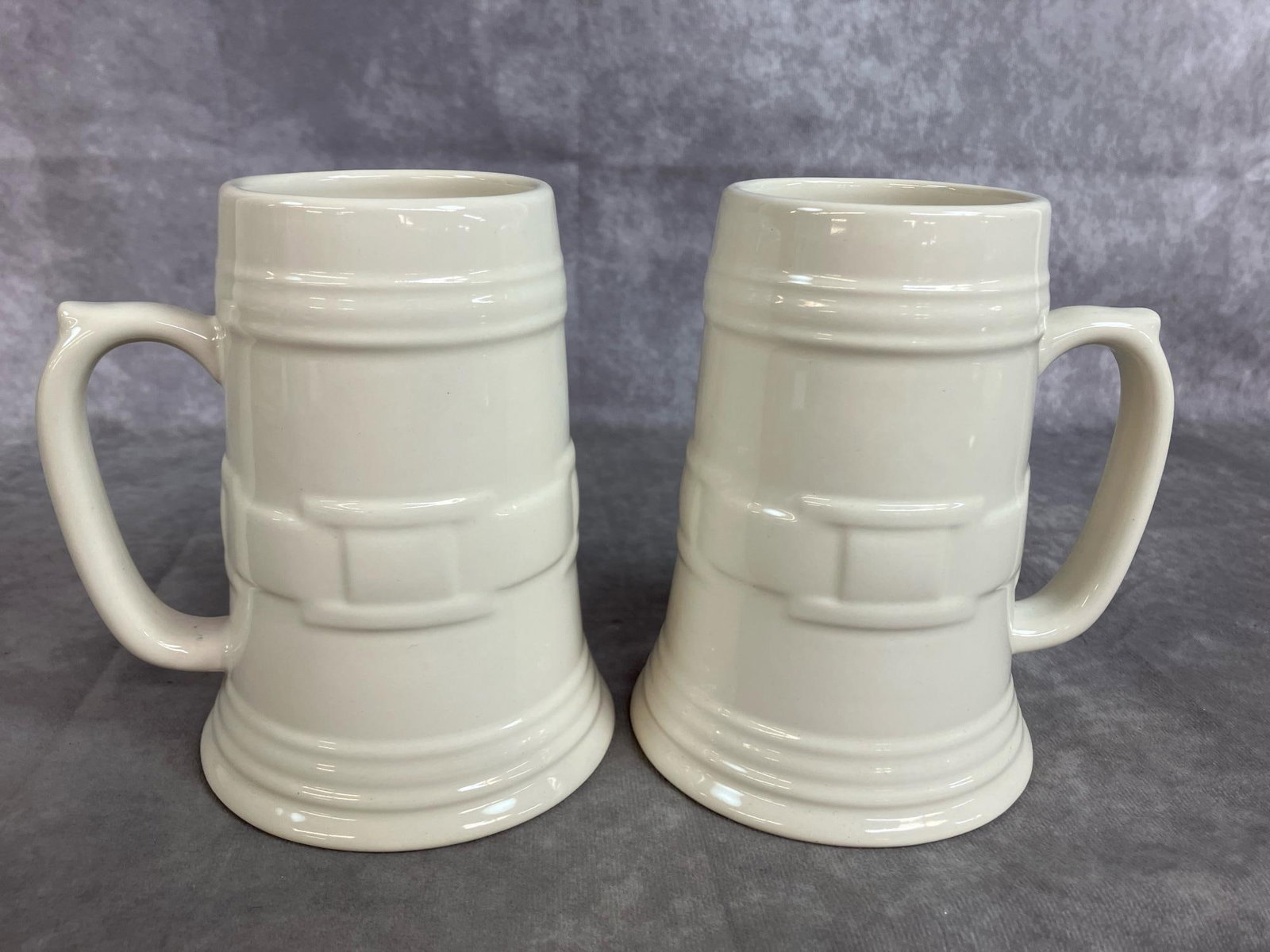 Cream Colored Pottery Collection - 4