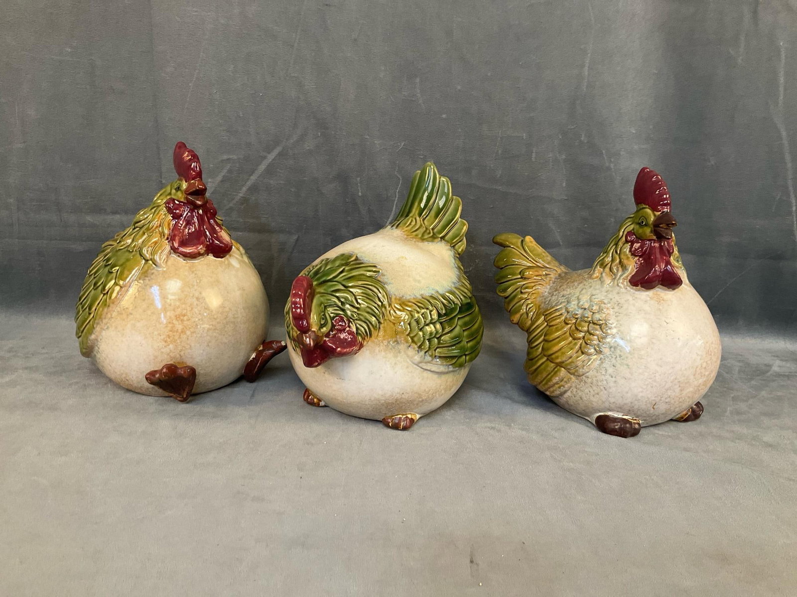 Ceramic Chickens - 10