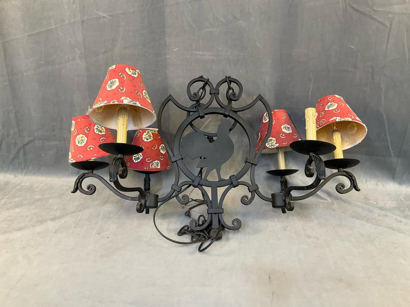 Rooster Chandelier - 3