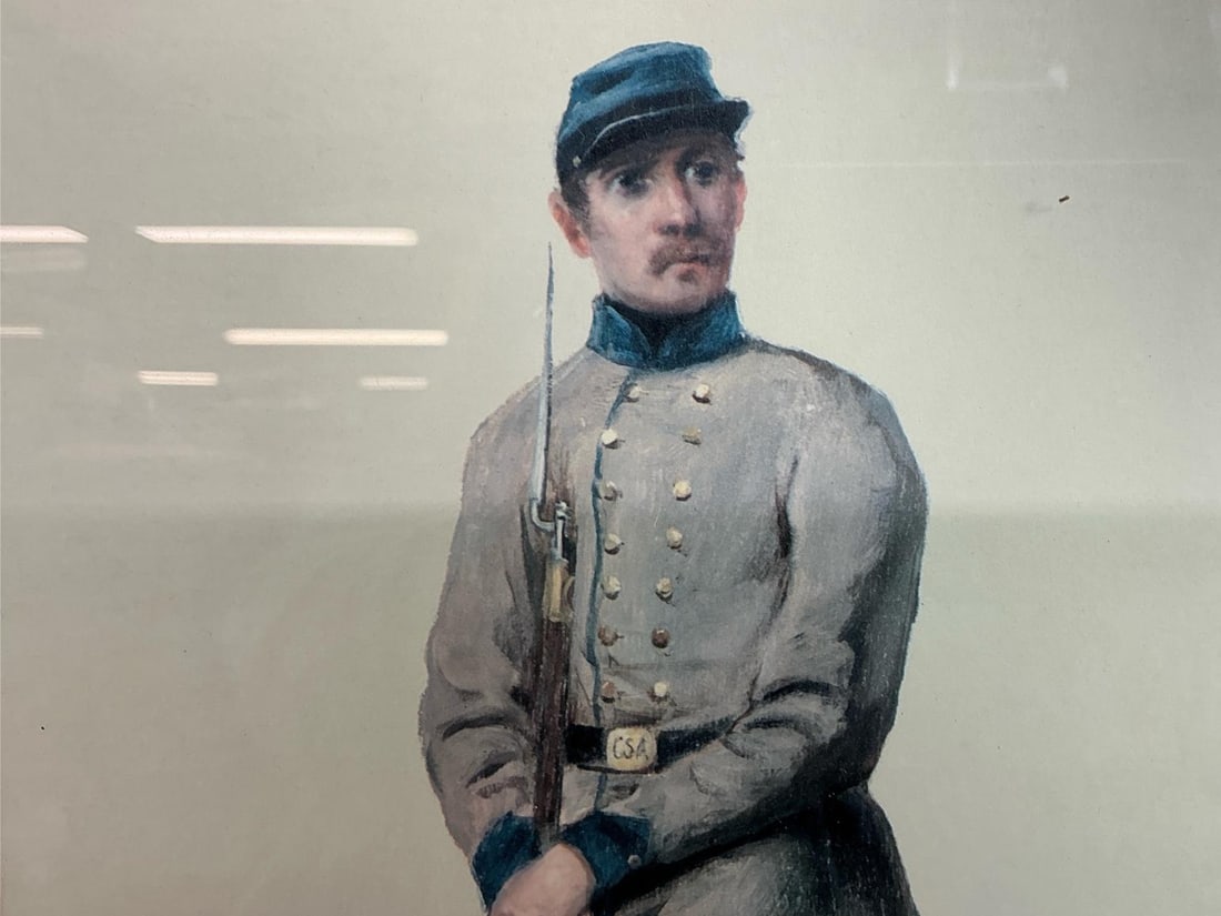 Confederate Soldier Print - 2