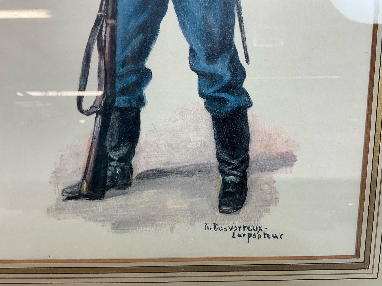 Confederate Soldier Print - 3