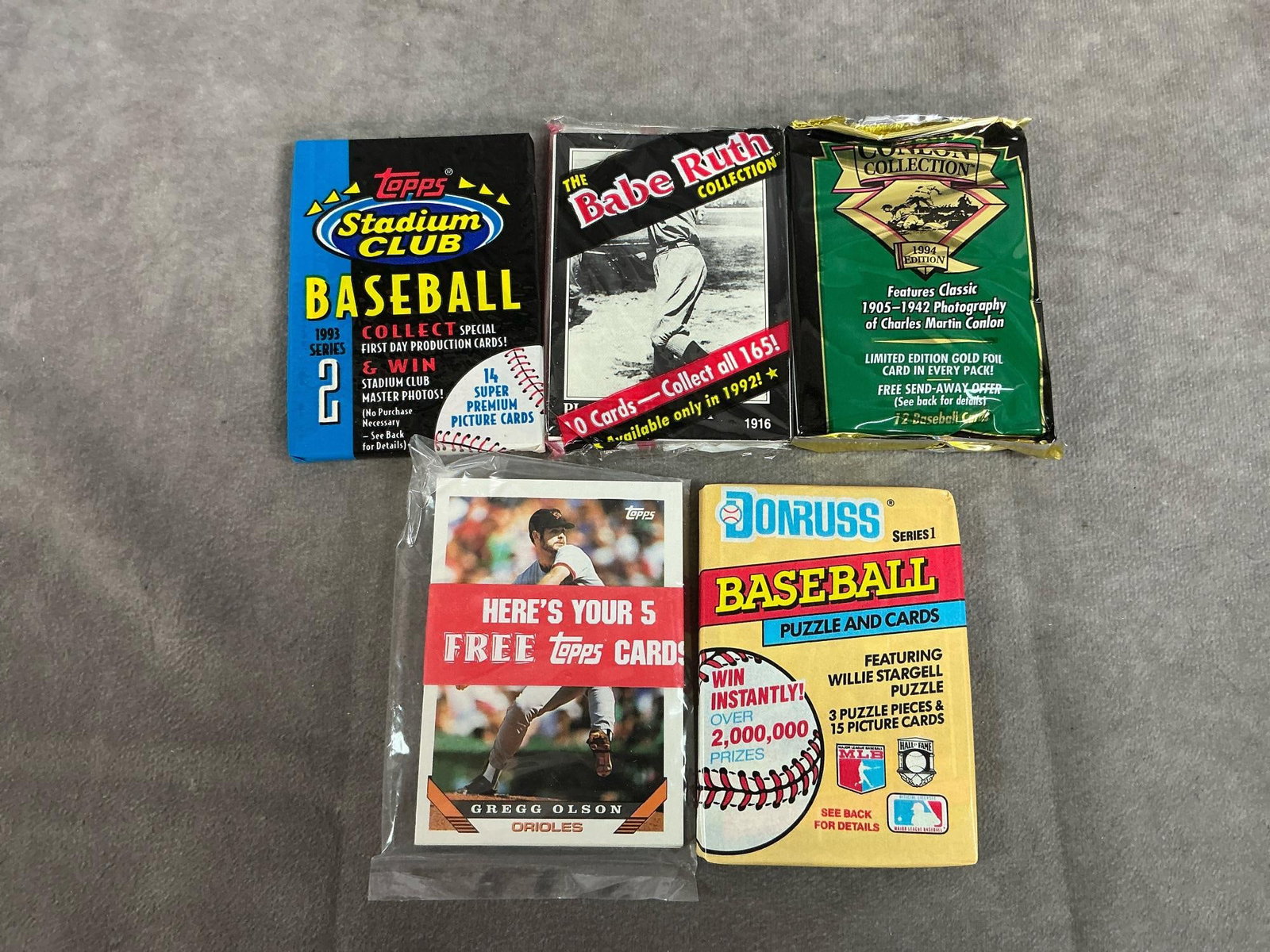 Vintage Baseball Cards - 4