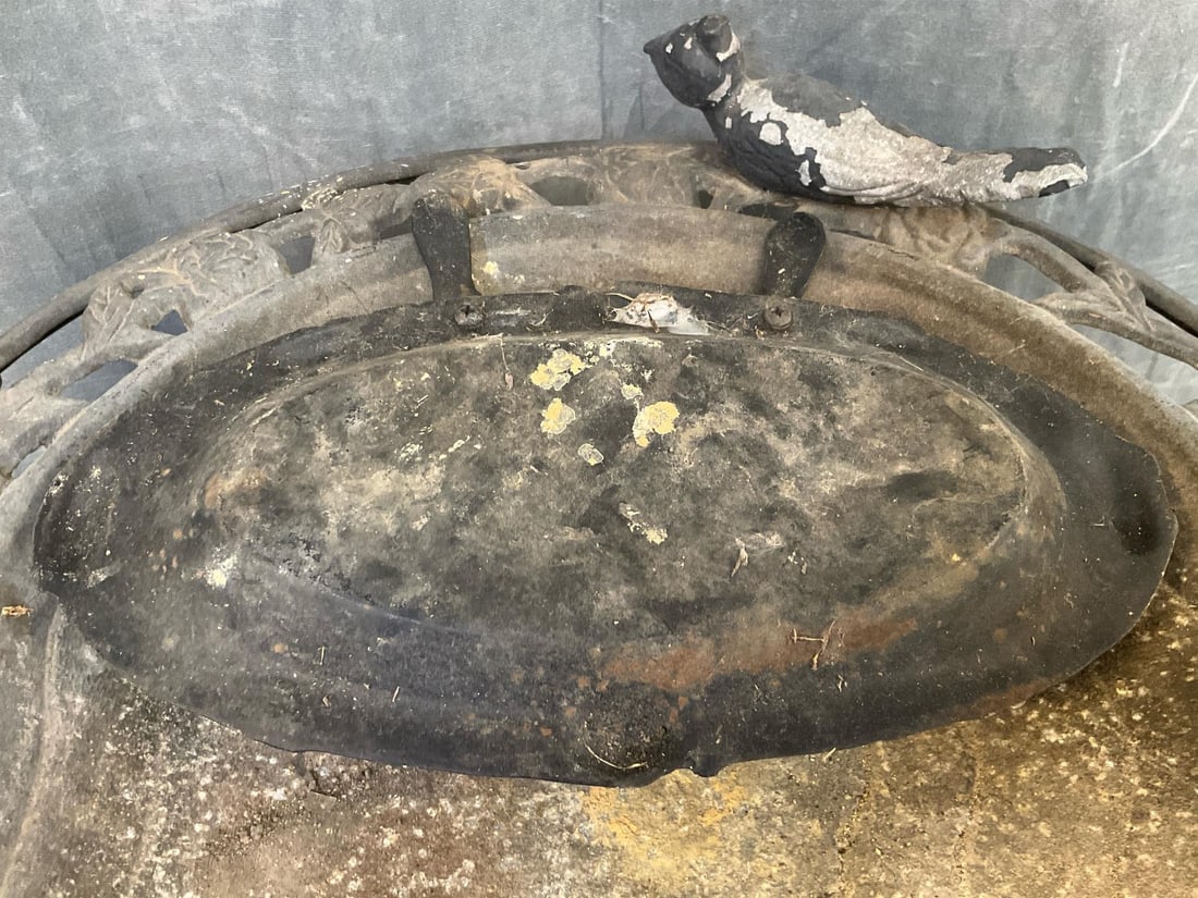 Cast Iron Bird Bath - 6