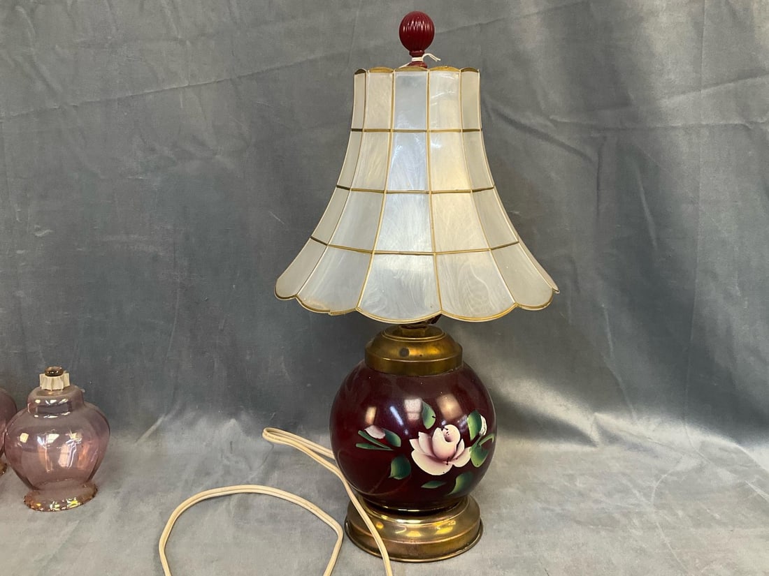 Votives and Lamp - 2